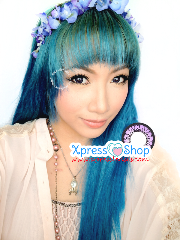 Geo Angel Violet Circle Lenses