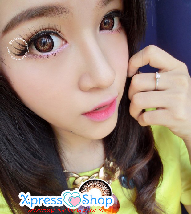 Geo Princess Mimi Bambi Chocolate Brown Color Lenses