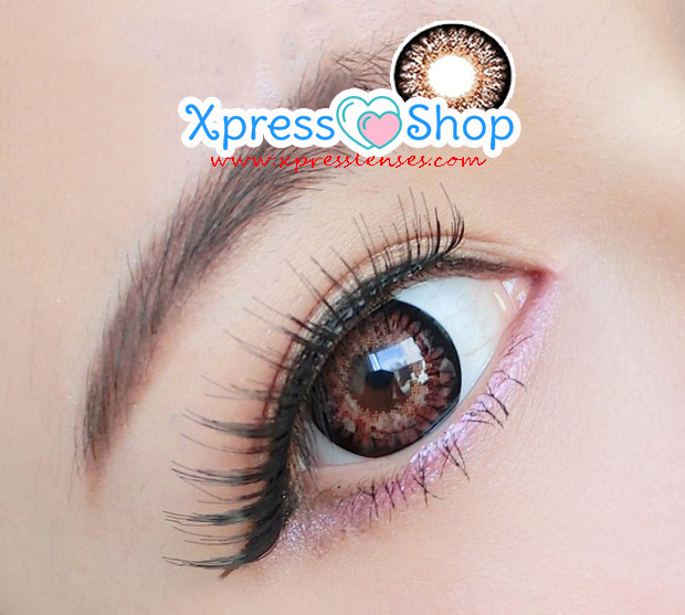 Geo Princess Mimi Bambi Chocolate Brown Color Lenses