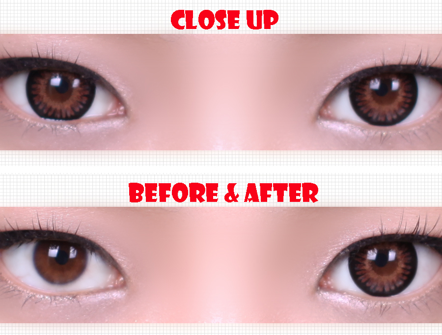 Geo Princess Mimi Bambi Chocolate Brown Color Lenses