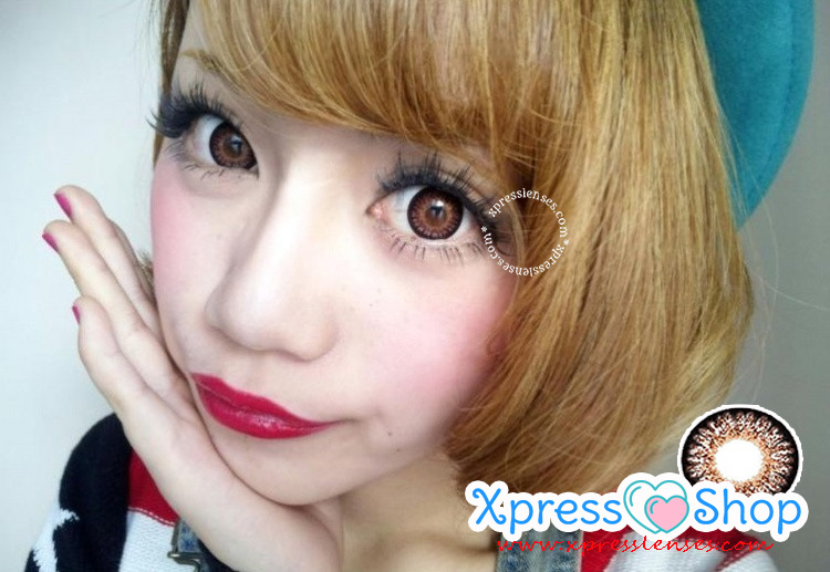 Geo Princess Mimi Bambi Chocolate Brown Color Lenses