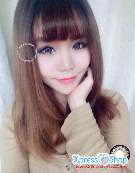 GEO Princess Mimi Sesame Grey Circle Lenses