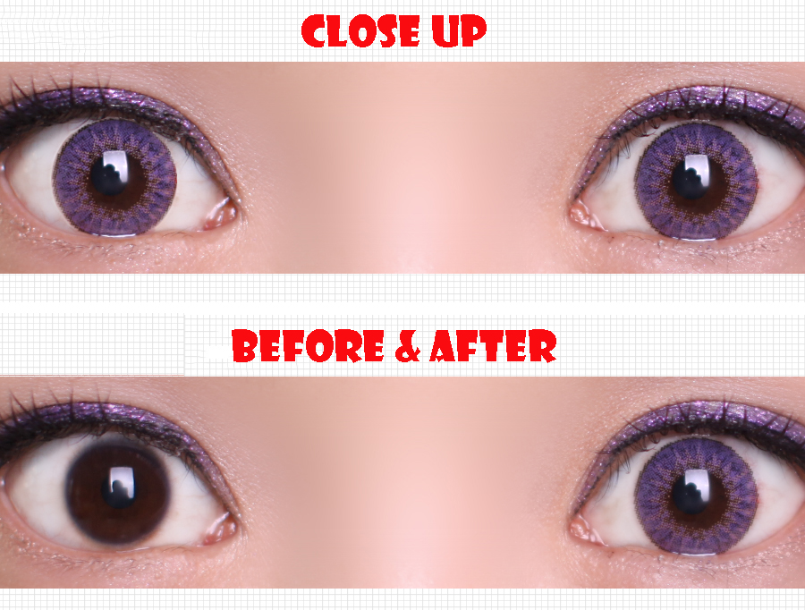 Geo Magic Color Berry Cessy Violet Circle Lenses