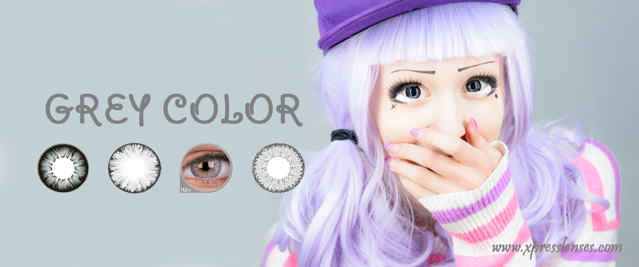 GREY COLOR CIRCLE LENSES